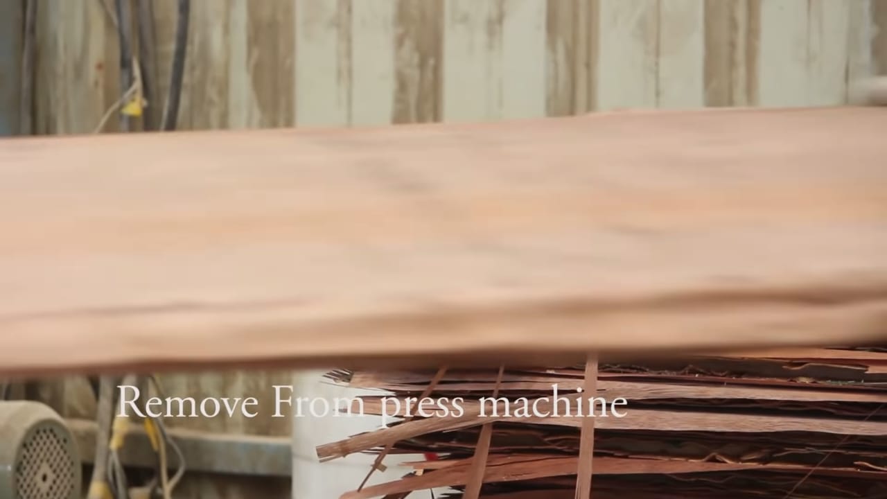 remove from press machine